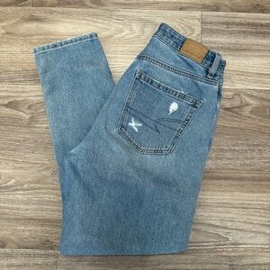 American Eagle Outfitters Denim Blue Straight Leg Jeans
